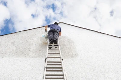 Peinture extérieure à Castelfranc — façades et ravalement